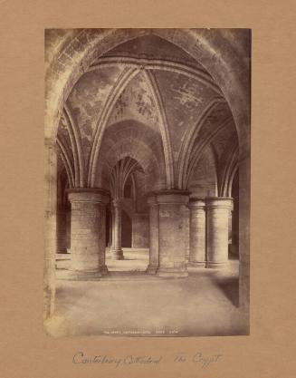 Crypt Canterbury Cathedral