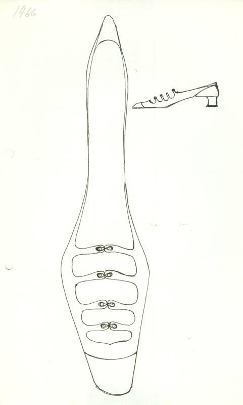 Drawing of Shoe