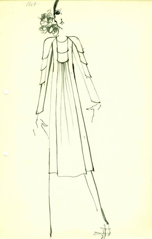 Drawing of Dress