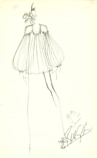 Drawing of Dress