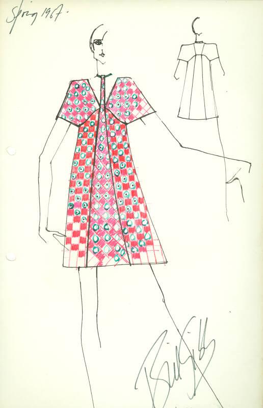 Drawing of Dress