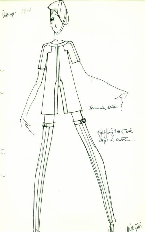 Drawing of Playsuit and Boots