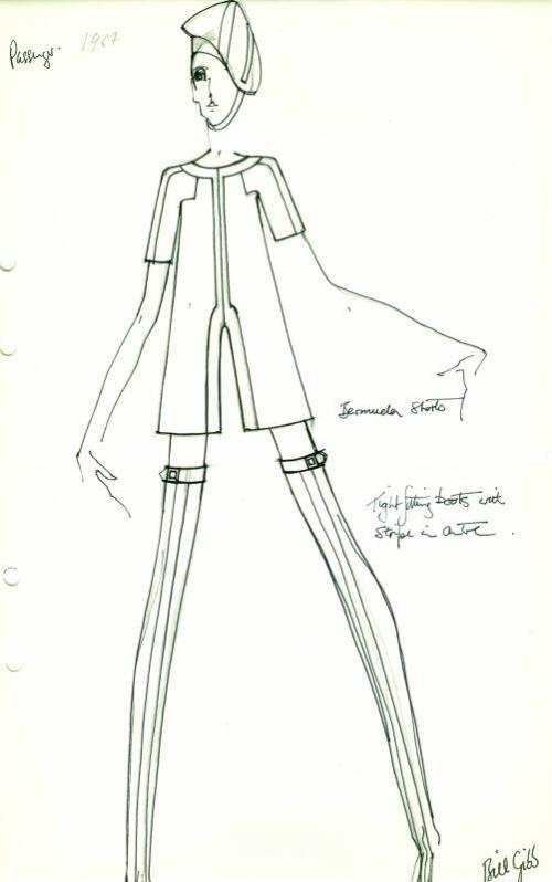 Drawing of Playsuit and Boots