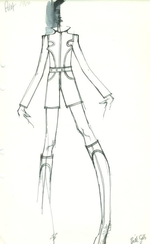 Drawing of Playsuit and Boots