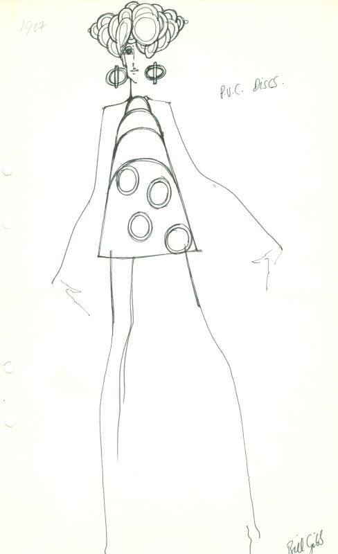 Drawing of Minidress