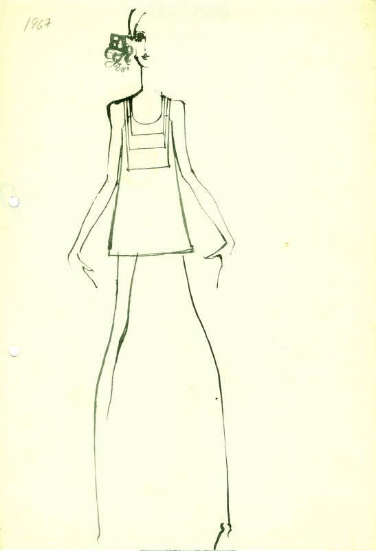 Drawing of Dress