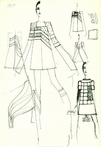 Drawing of Dress Designs