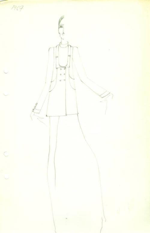 Drawing of Coat