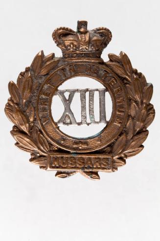 XIII Hussars (13th Hussars) Cap Badge