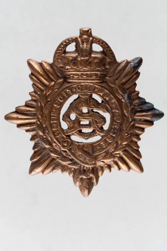 Army Service Corps (ASC) Cap Badge