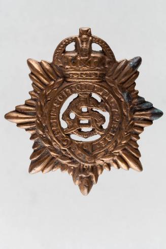 Army Service Corps (ASC) Cap Badge