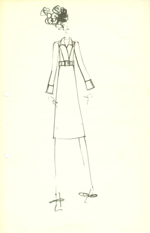 Drawing of Dress