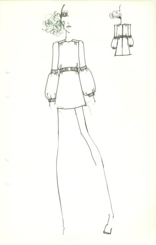 Drawing of Dress