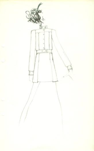 Drawing of Jacket and Skirt