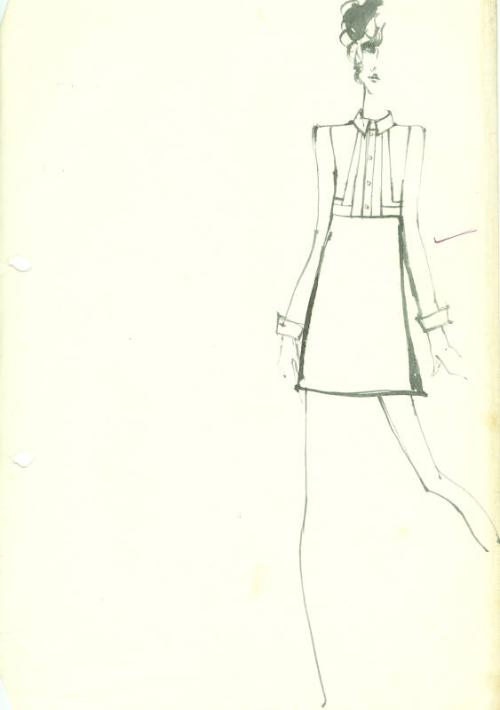 Drawing of Dress