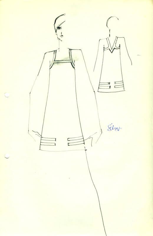 Drawing of Dress