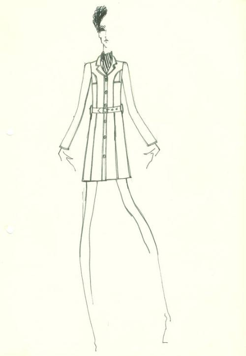 Drawing of Coat