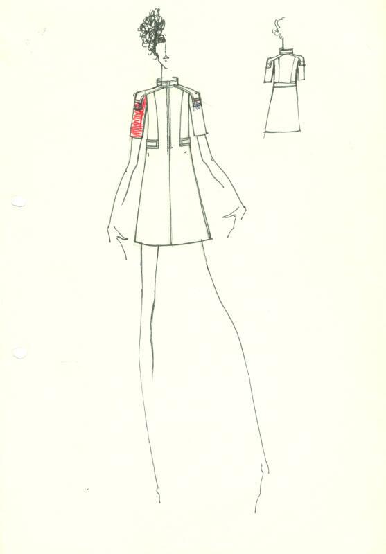 Drawing of Dress