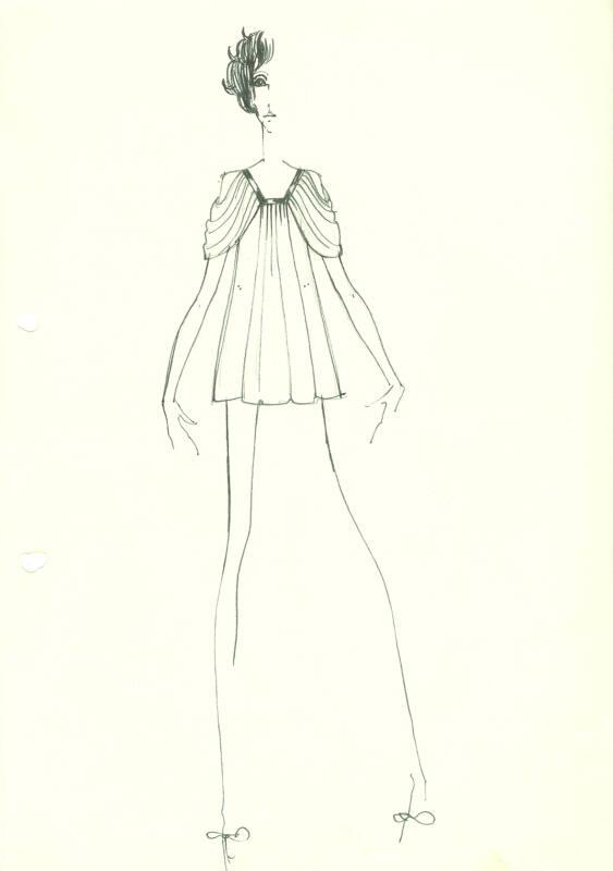 Drawing of Dress