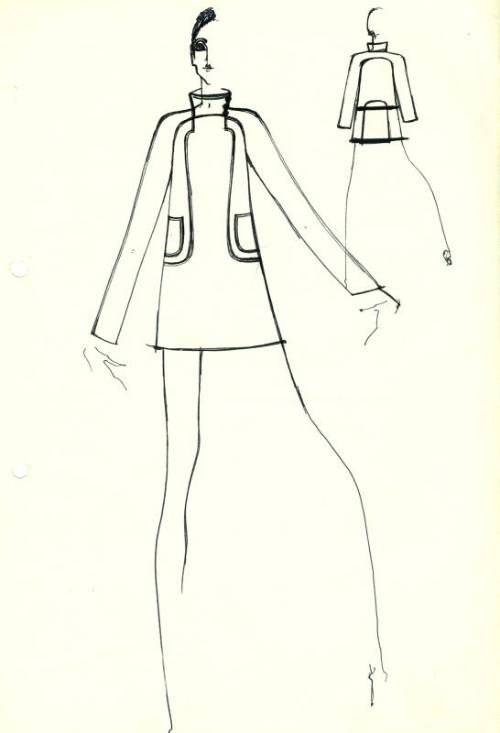 Drawing of Dress