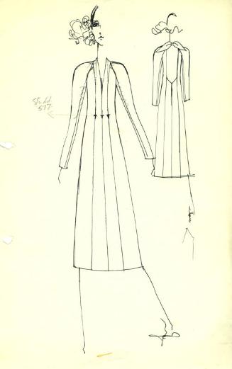 Drawing of Dress