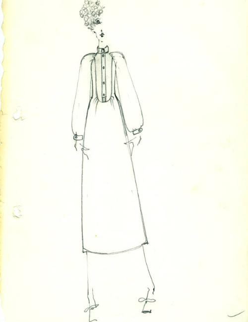 Drawing of Dress