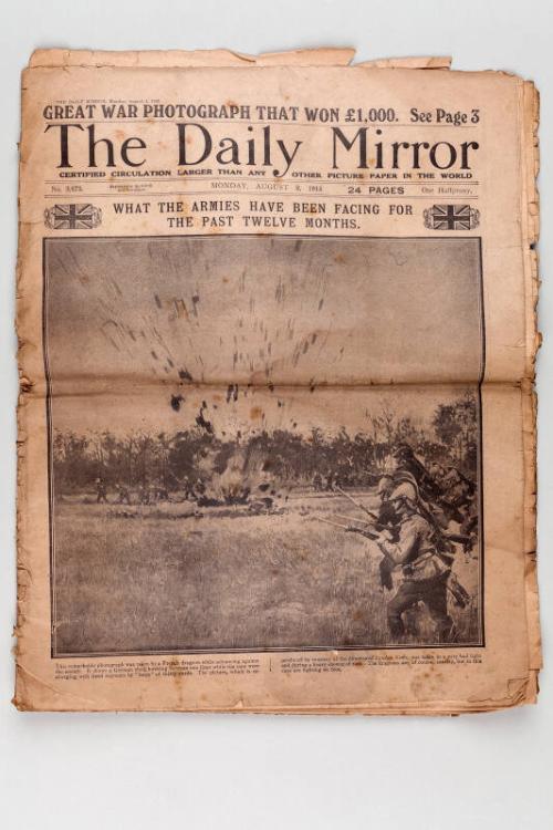 The Daily Mirror, August 2nd 1915