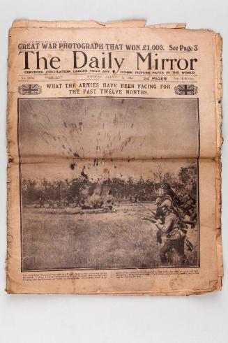 The Daily Mirror, August 2nd 1915