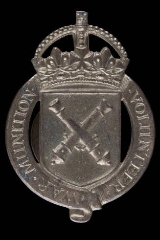 War Munition Volunteer Badge