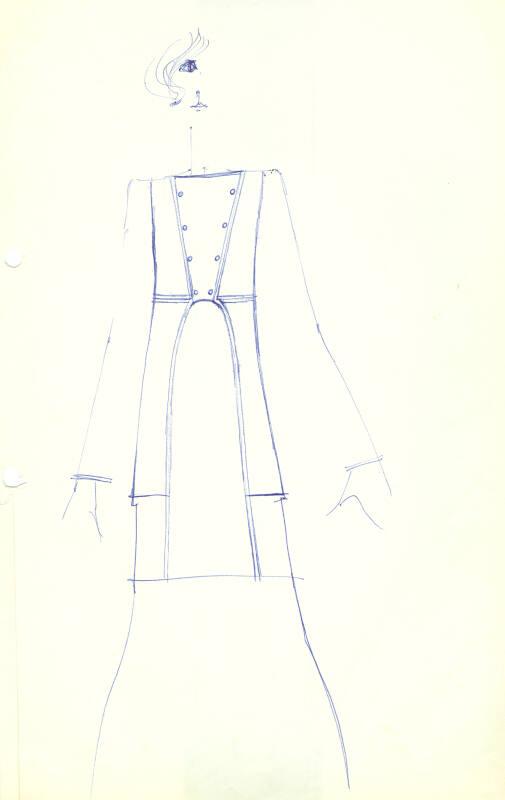 Drawing of Dress