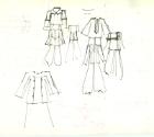 Multidrawing of Coat and Suit Designs