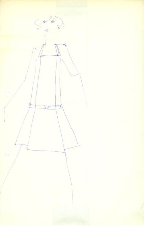 Drawing of Dress