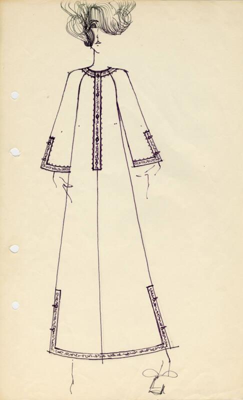 Drawing of Dress