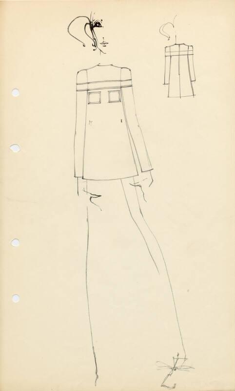 Drawing of Dress