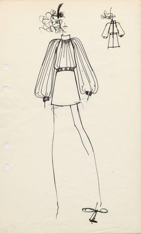 Drawing of Dress