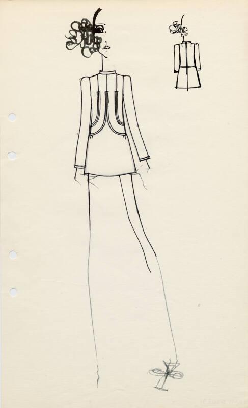 Drawing of Dress