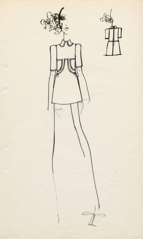 Drawing of Dress