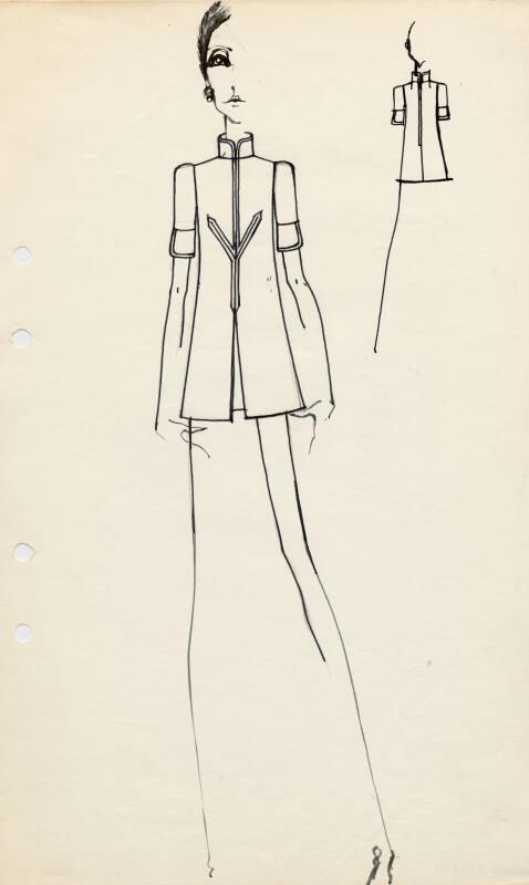 Drawing of Dress