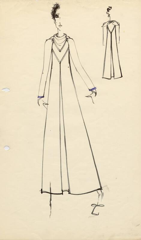 Drawing of Dress