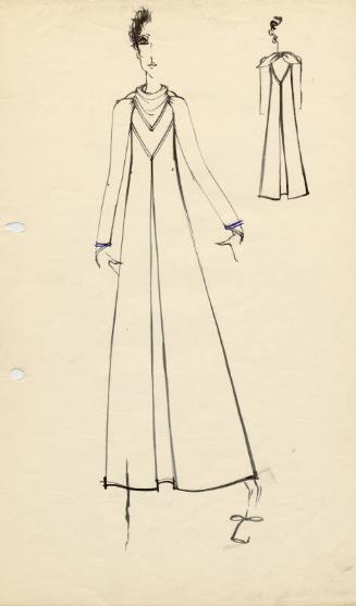 Drawing of Dress