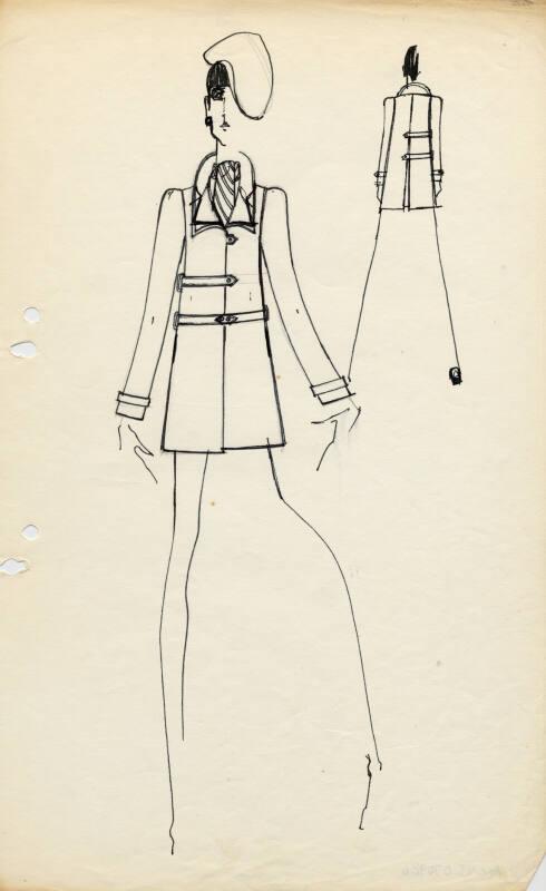 Drawing of Coat