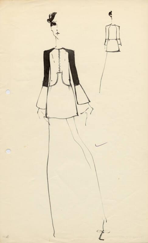 Drawing of Dress