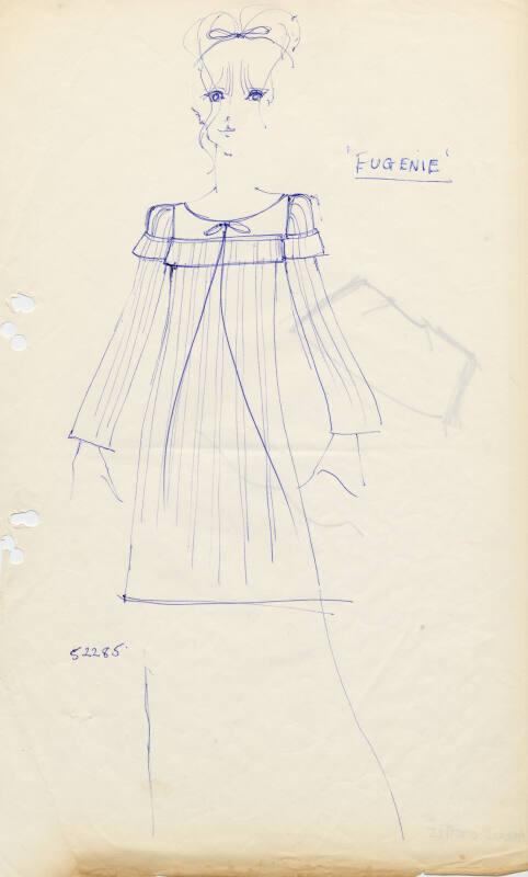 Drawing of Dress