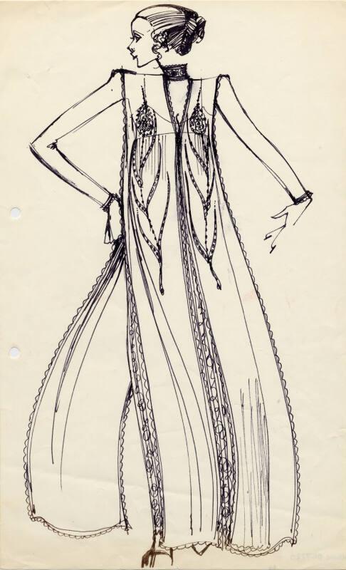 Drawing of Dress