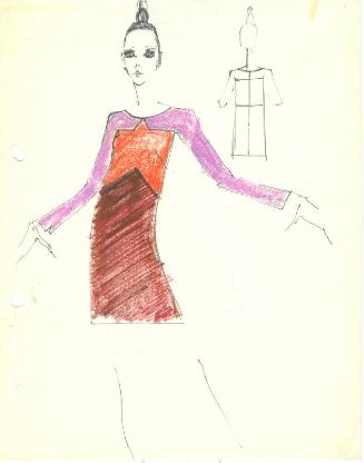 Drawing of Minidress