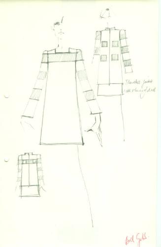 Drawing of Dress and Jacket