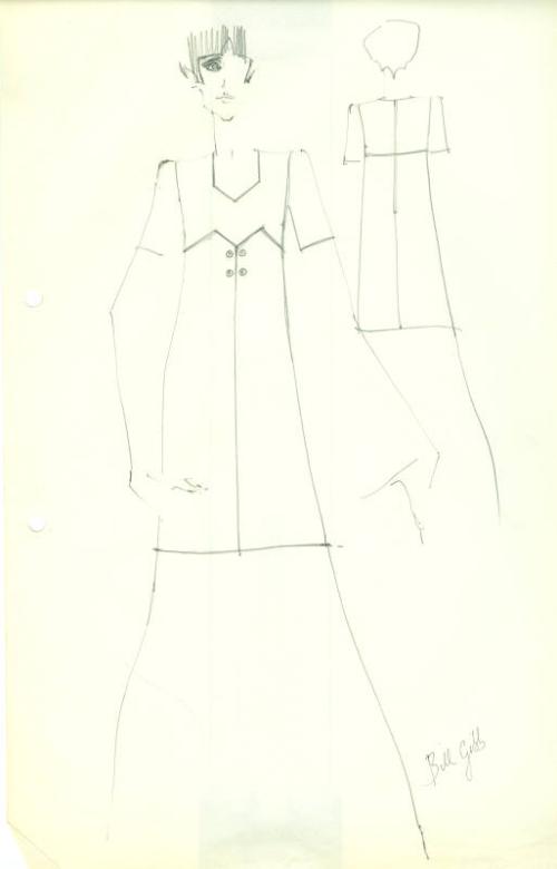 Drawing of Dress