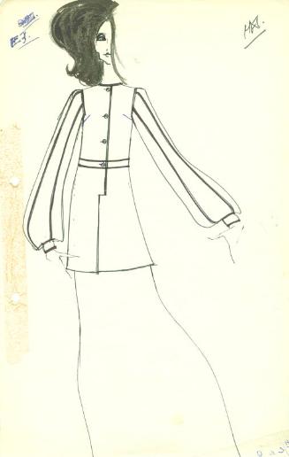 Drawing of Dress