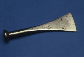 Caulking Iron Used By The Donor When He Was Employed At The Hall Russell Shipyard