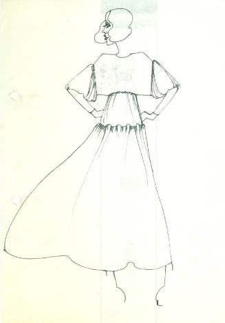 Drawing of Dress